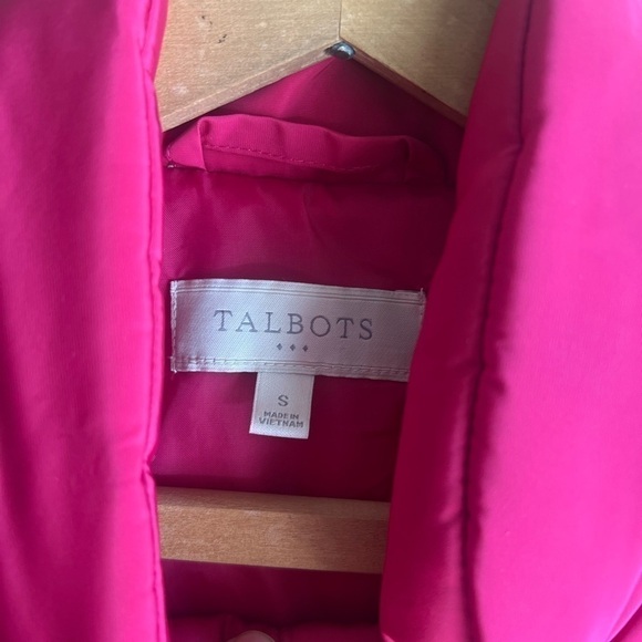 Talbots Pink Puffer Vest - Picture 5 of 7